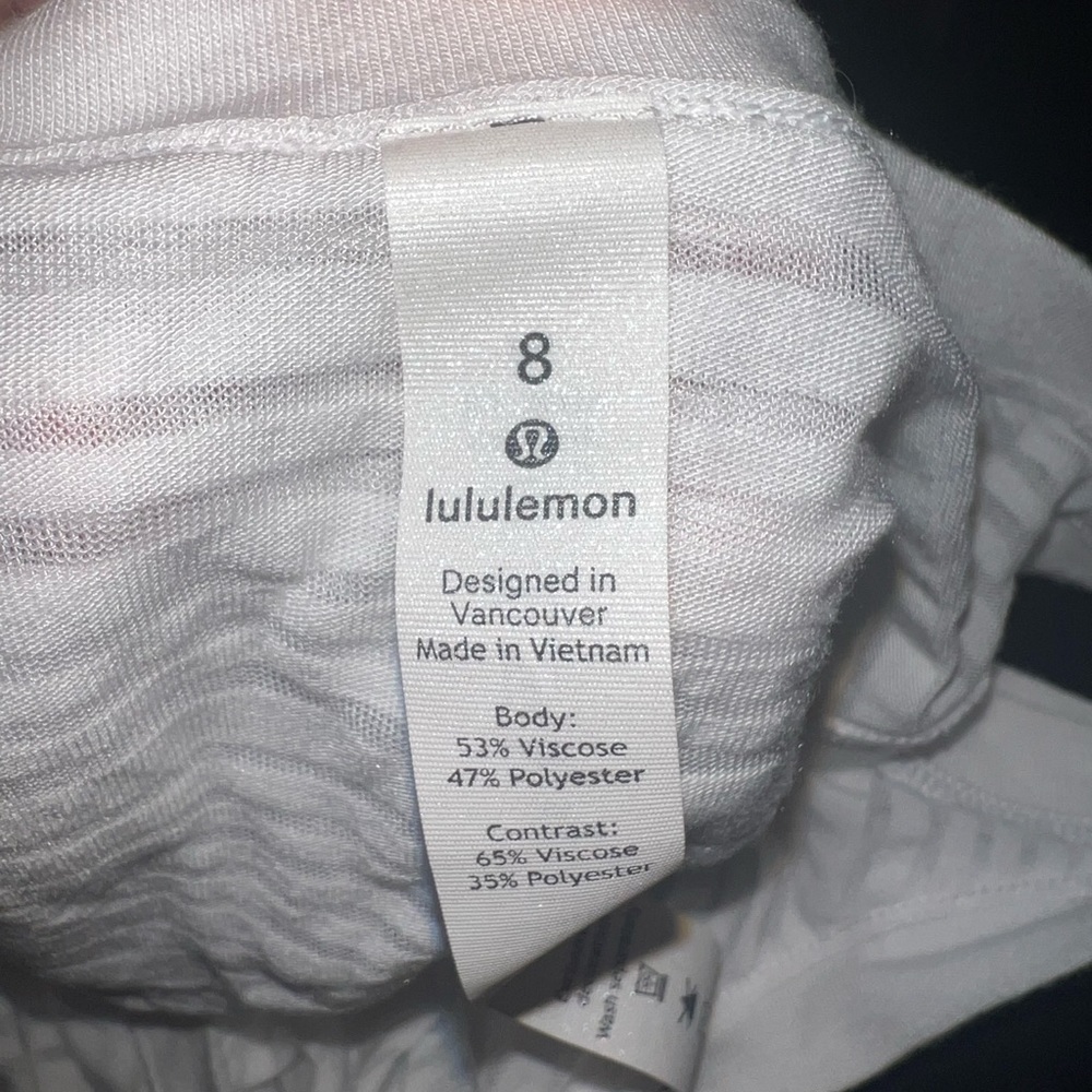 Lululemon Clear and Present Muscle Tank